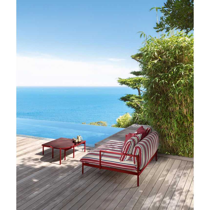 Striped Outdoor Lovebed | Talenti Nalu | Italianfurniture.com
