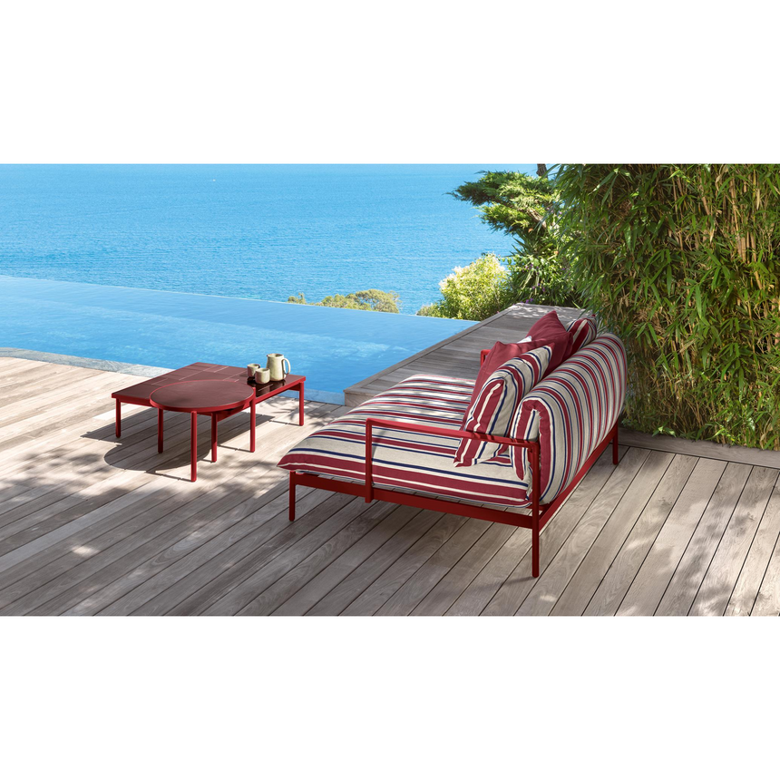 Striped Outdoor Lovebed | Talenti Nalu | Italianfurniture.com