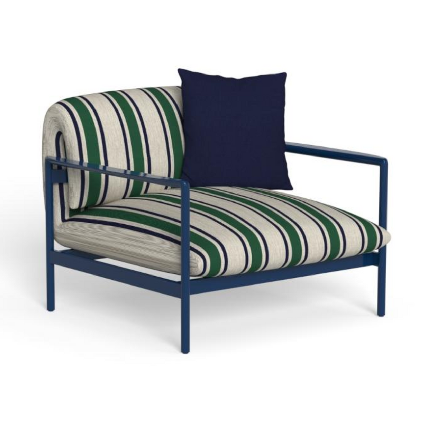 Striped Outdoor Living Armchair | Talenti Nalu | Italianfurniture.com