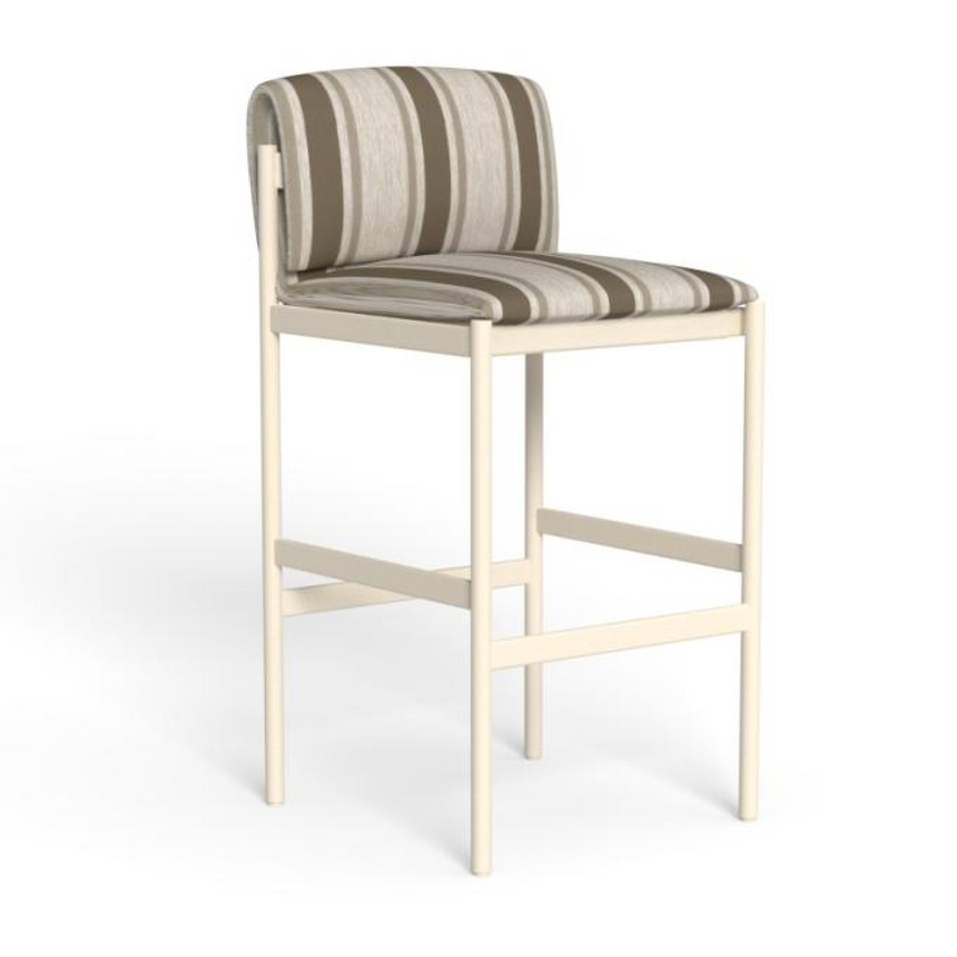 Striped Outdoor Bar Stool | Talenti Nalu | Italianfurniture.com