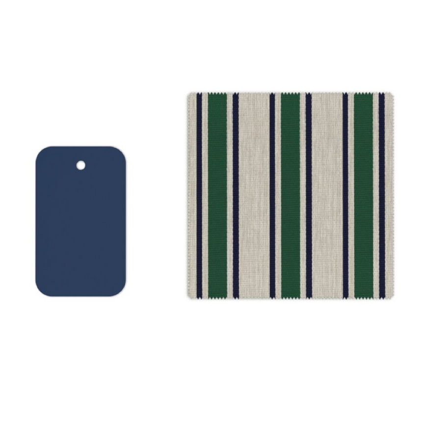 Striped Outdoor Bar Stool | Talenti Nalu