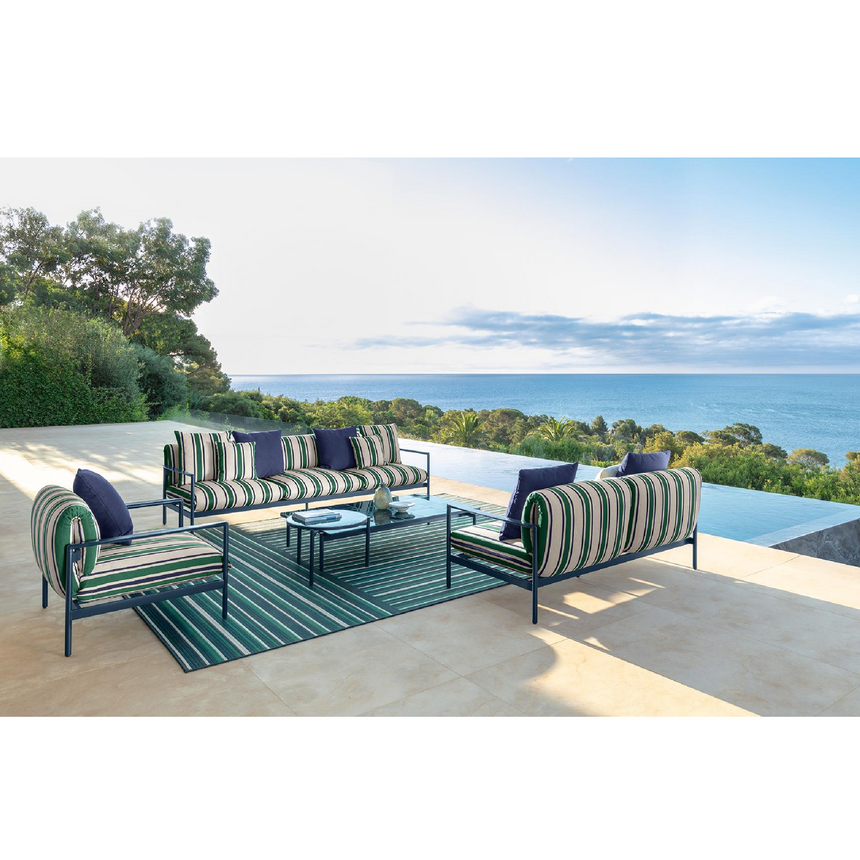 Glazed Stoneware Outdoor Coffee Table | Talenti Nalu | Italianfurniture.com