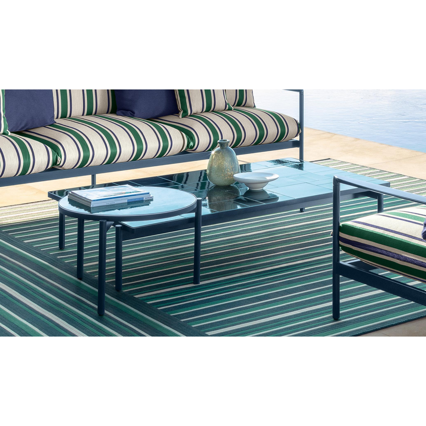 Glazed Stoneware Outdoor Coffee Table | Talenti Nalu | Italianfurniture.com