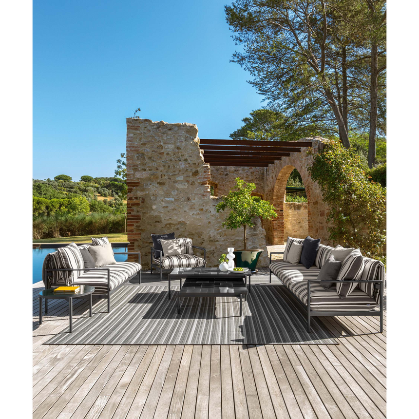 Glazed Stoneware Outdoor Coffee Table | Talenti Nalu | Italianfurniture.com