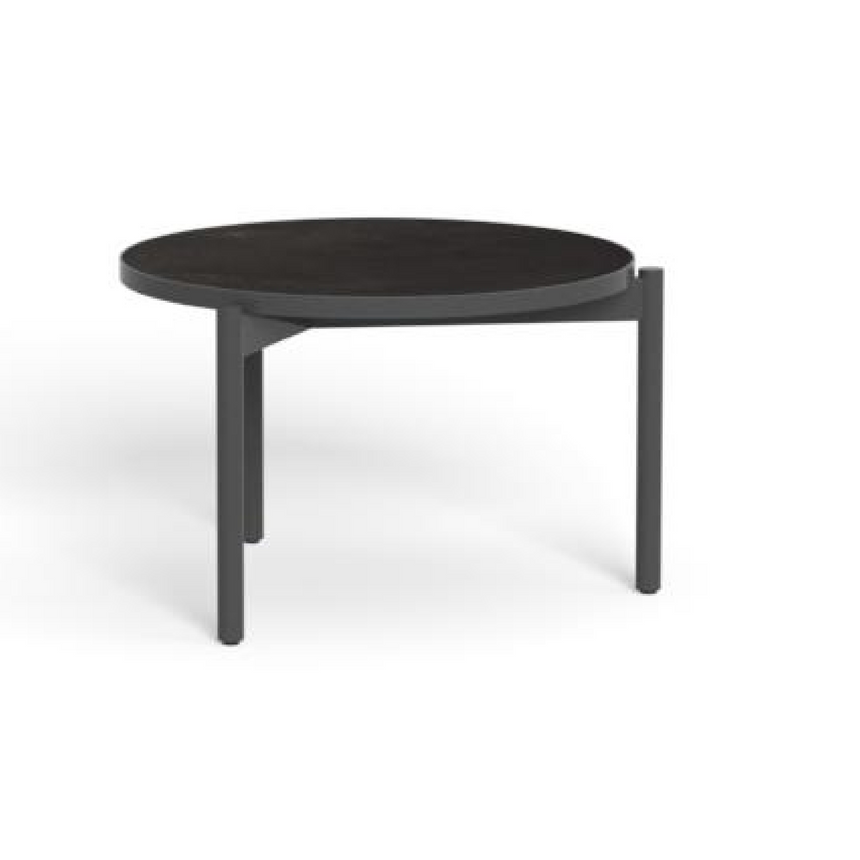 Stoneware Round Outdoor Coffee Table | Talenti Nalu | Italianfurniture.com