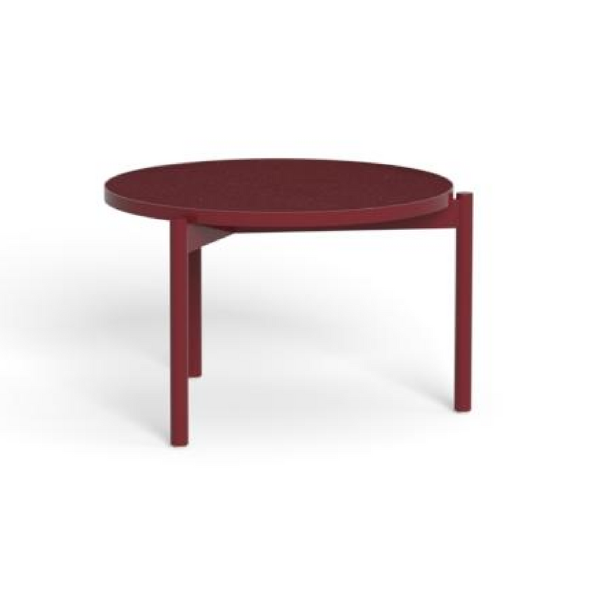 Stoneware Round Outdoor Coffee Table | Talenti Nalu | Italianfurniture.com