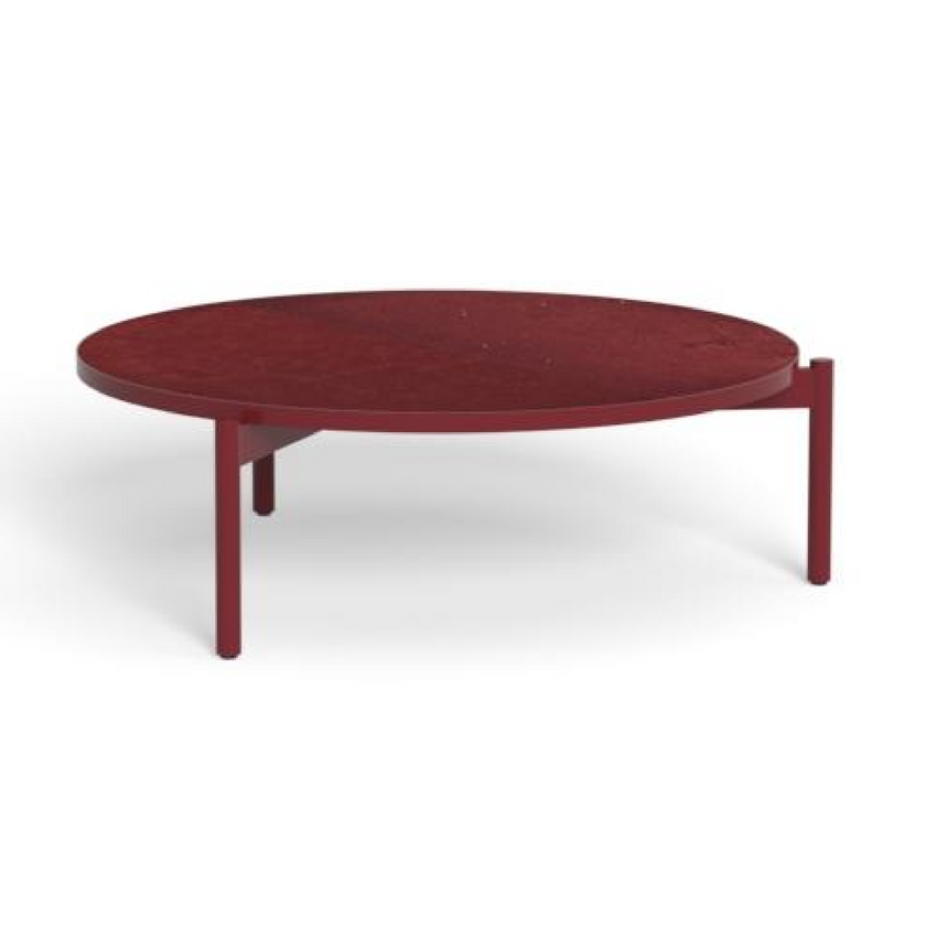 Stoneware Round Outdoor Coffee Table | Talenti Nalu | Italianfurniture.com