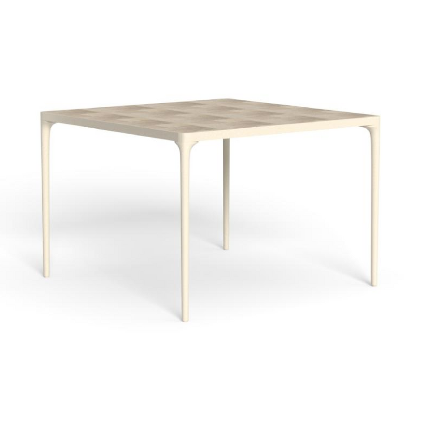 Glazed Stoneware Outdoor Dining Table | Talenti Nalu | Italianfurniture.com