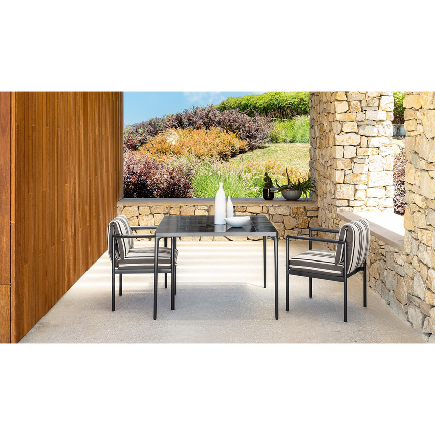 Glazed Stoneware Outdoor Dining Table | Talenti Nalu | Italianfurniture.com