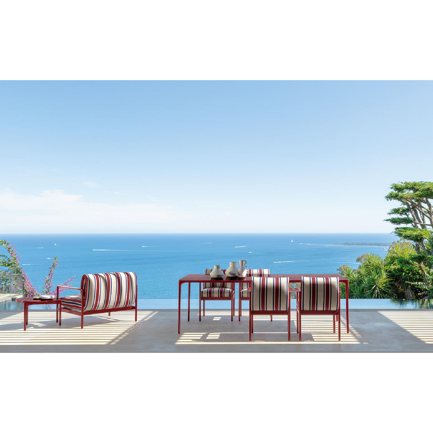 Glazed Stoneware Outdoor Dining Table | Talenti Nalu | Italianfurniture.com