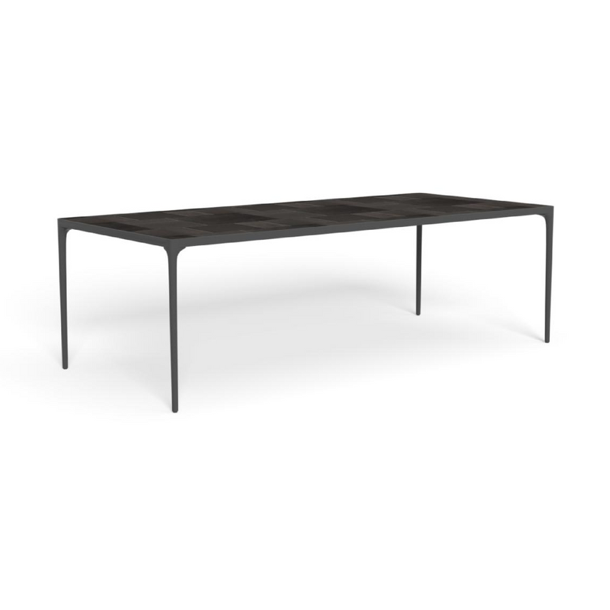 Glazed Stoneware Outdoor Dining Table | Talenti Nalu | Italianfurniture.com