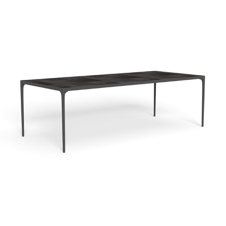 Glazed Stoneware Outdoor Dining Table | Talenti Nalu | Italianfurniture.com