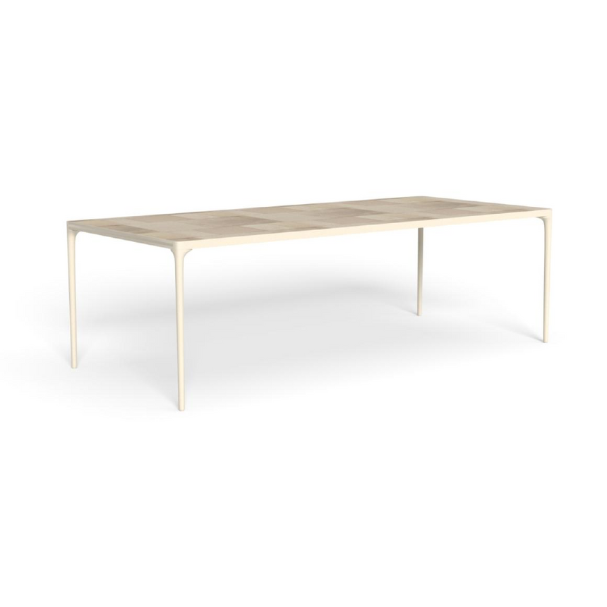 Glazed Stoneware Outdoor Dining Table | Talenti Nalu | Italianfurniture.com