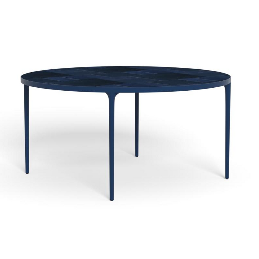 Stoneware Round Outdoor Dining Table | Talenti Nalu | Italianfurniture.com