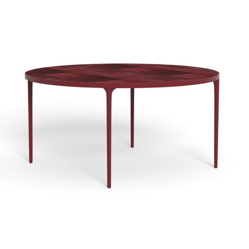 Stoneware Round Outdoor Dining Table | Talenti Nalu | Italianfurniture.com