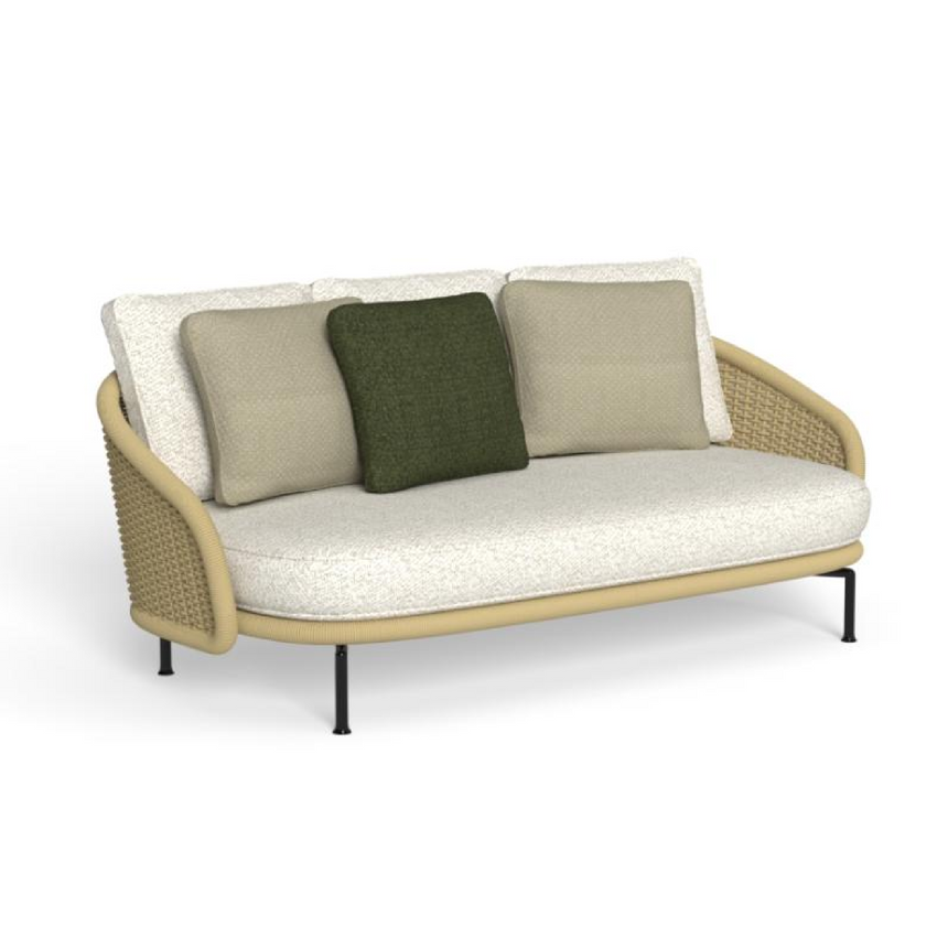 Wicker Back Outdoor Sofa | Talenti Nido | Italianfurniture.com