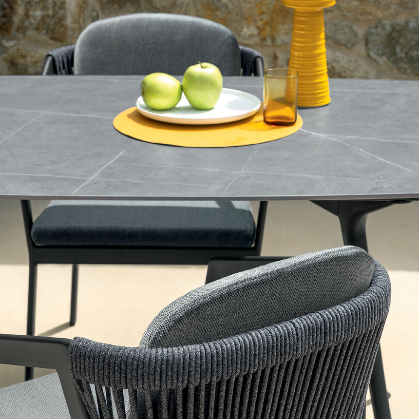 Outdoor Rope Dining Armchair | Talenti Nova | Italianfurniture.com