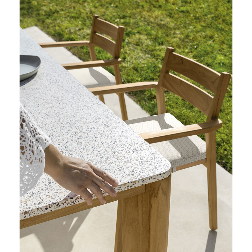 Terrazzo Outdoor Dining Table | Talenti Oliver | Italianfurniture.com