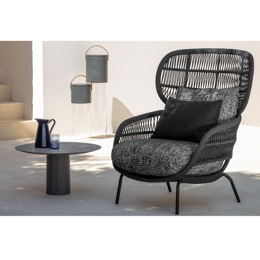 Outdoor Nautical Rope Bergere Chair | Talenti Panama | Italianfurniture.com