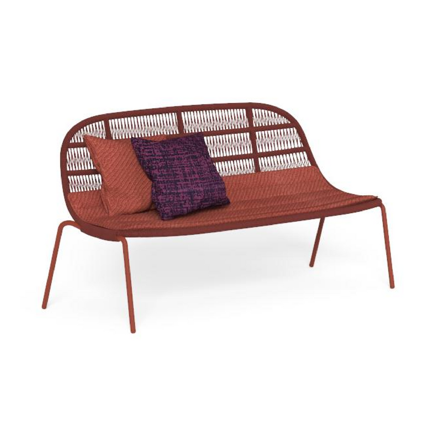 Outdoor Nautical Rope Loveseat | Talenti Panama | Italianfurniture.com