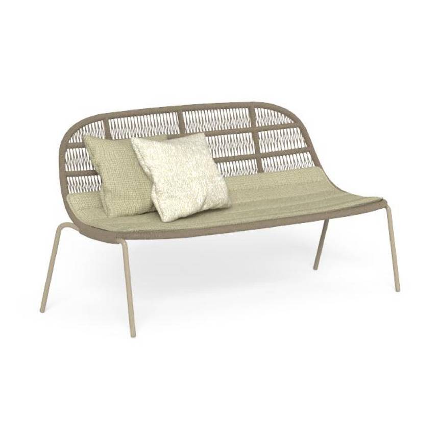 Outdoor Nautical Rope Loveseat | Talenti Panama | Italianfurniture.com