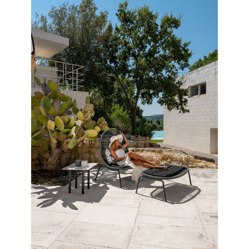 Nautical Rope Sun Lounger | Talenti Panama | Italianfurniture.com