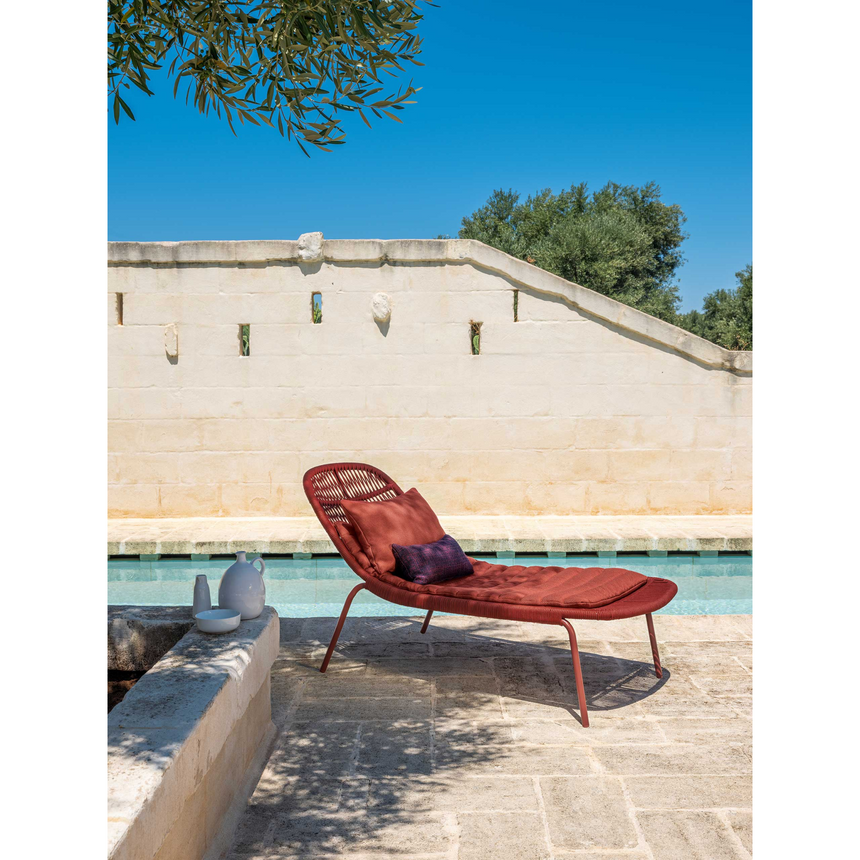 Nautical Rope Sun Lounger | Talenti Panama | Italianfurniture.com
