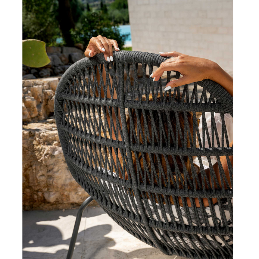 Nautical Rope Sun Lounger | Talenti Panama | Italianfurniture.com