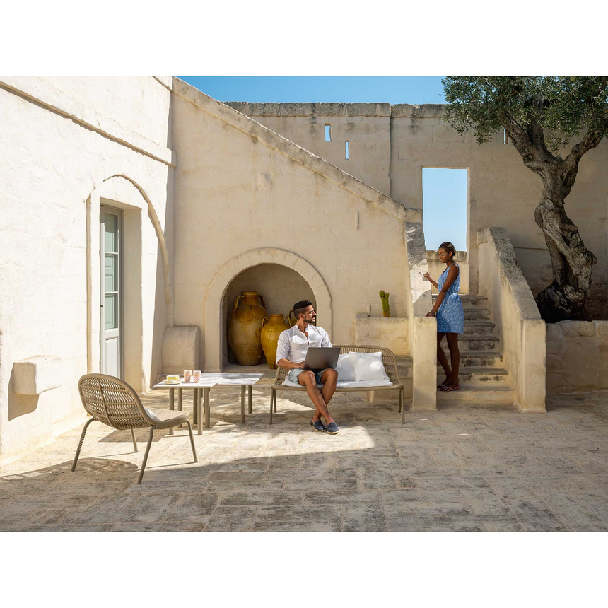 Outdoor Nautical Rope Chair | Talenti Panama | Italianfurniture.com