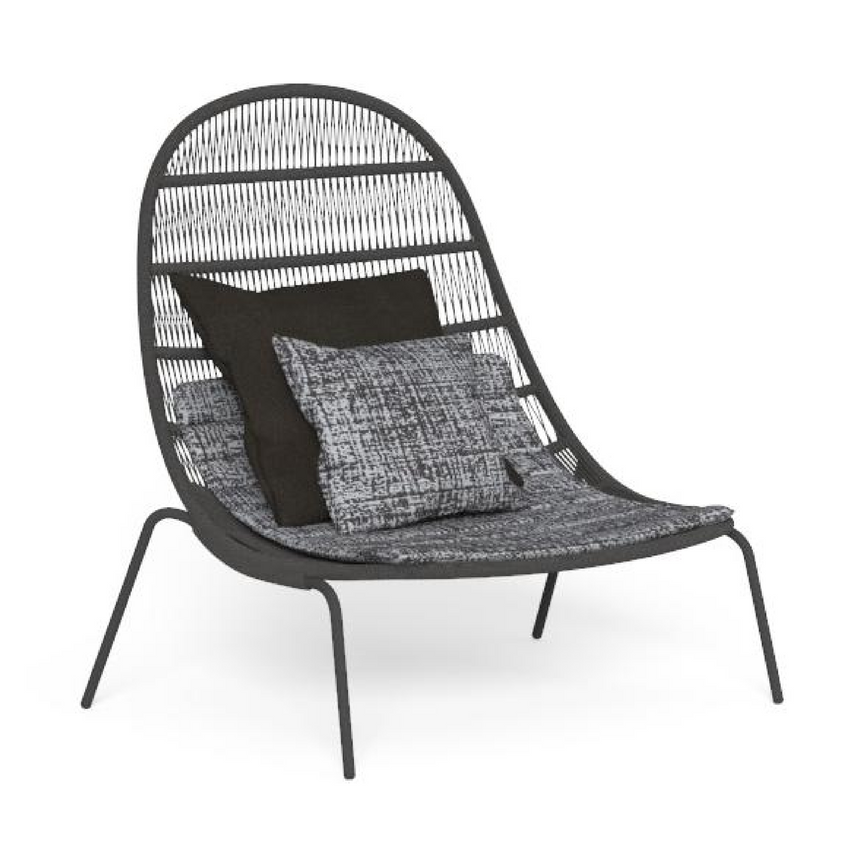 Outdoor Nautical Rope Lounge Chair | Talenti Panama | Italianfurniture.com