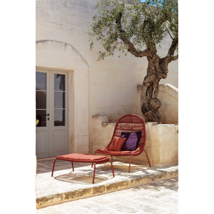 Outdoor Nautical Rope Lounge Chair | Talenti Panama | Italianfurniture.com