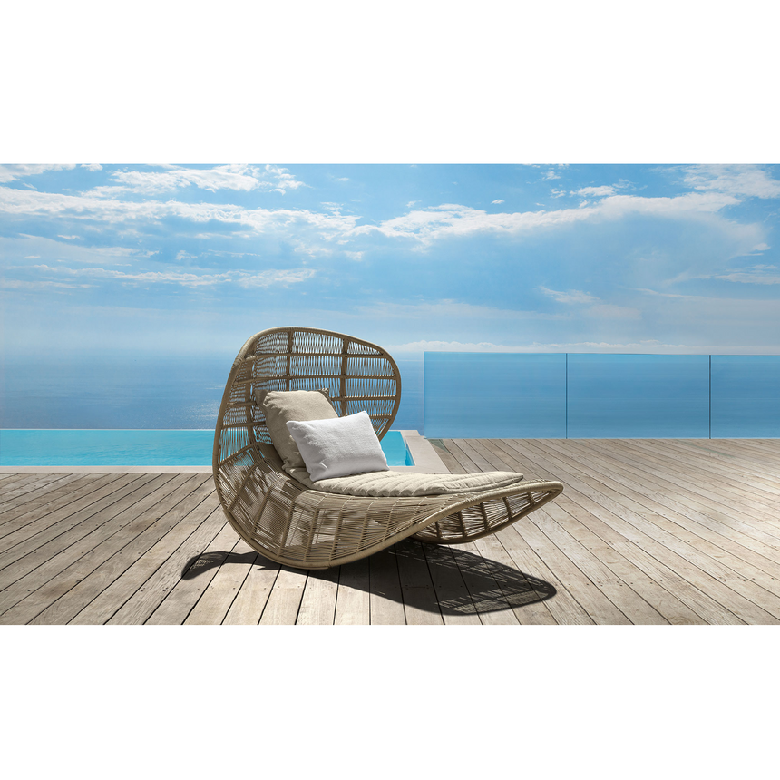 Outdoor Nautical Rope Rocking Bed | Talenti Panama | Italianfurniture.com