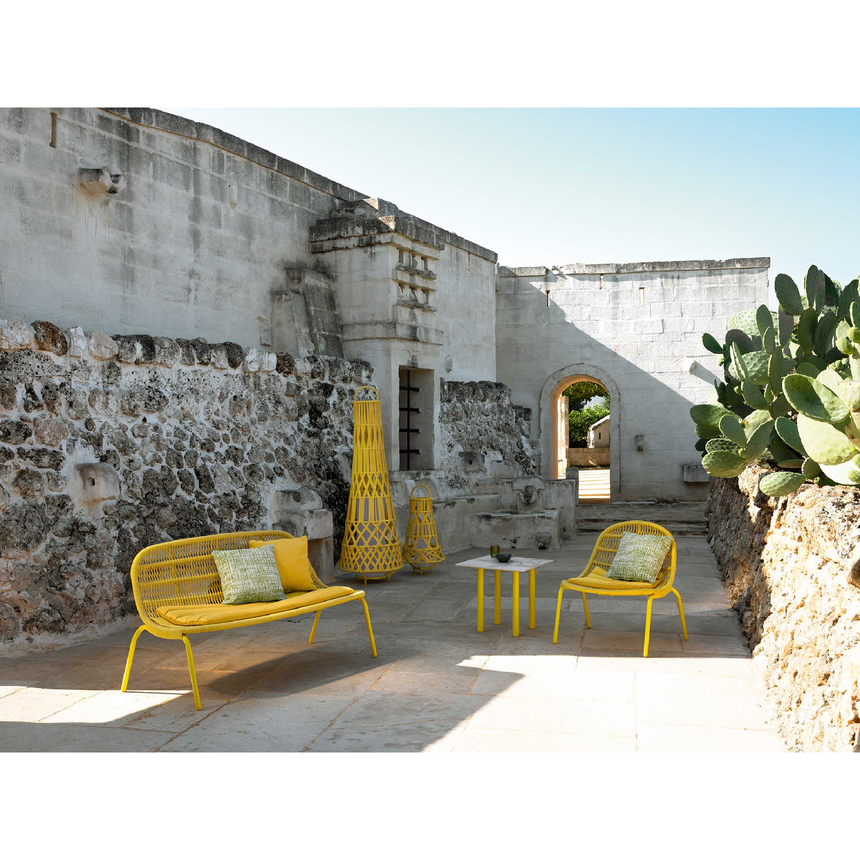 Outdoor Square Gres Coffee Table | Talenti Panama | Italianfurniture.com