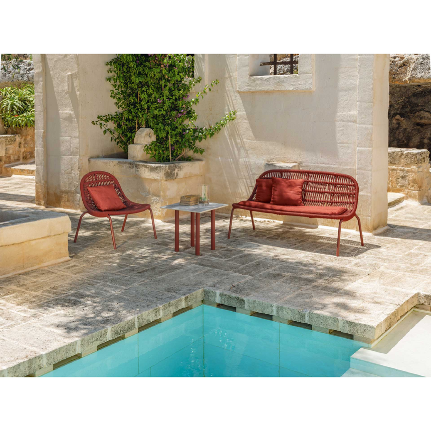 Outdoor Square Gres Coffee Table | Talenti Panama | Italianfurniture.com