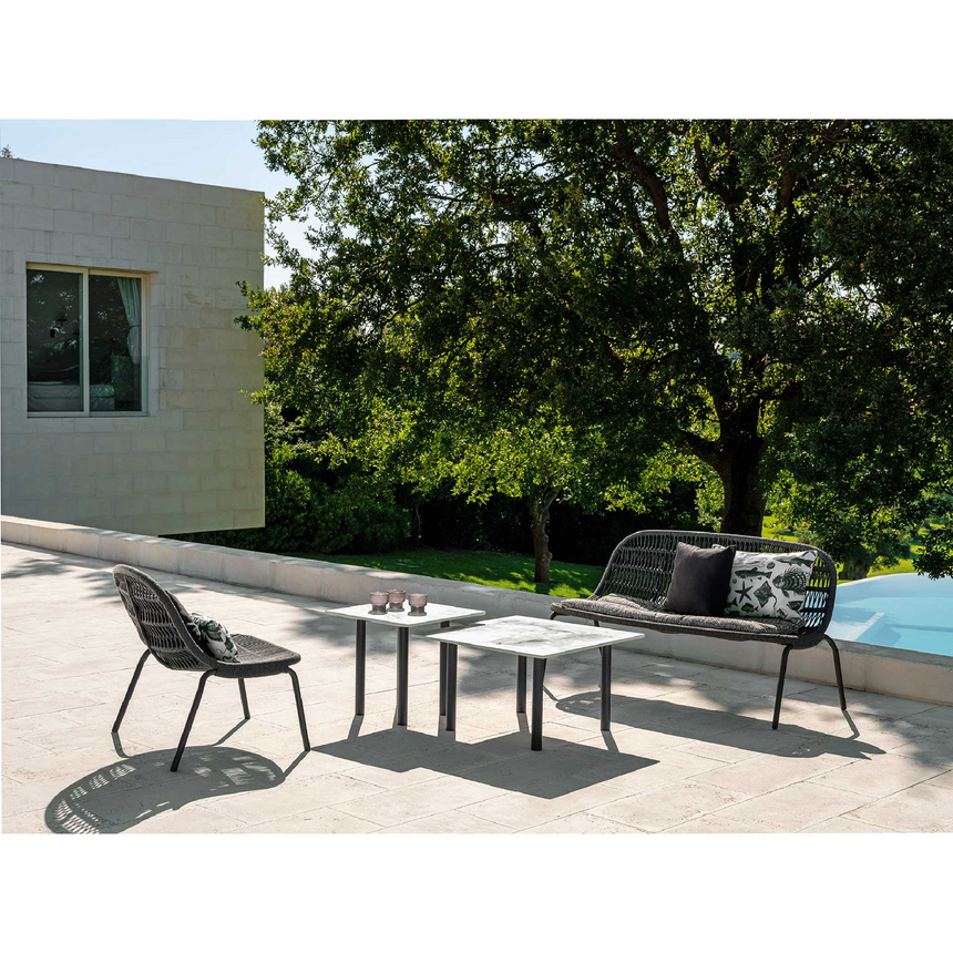 Outdoor Square Gres Coffee Table | Talenti Panama | Italianfurniture.com