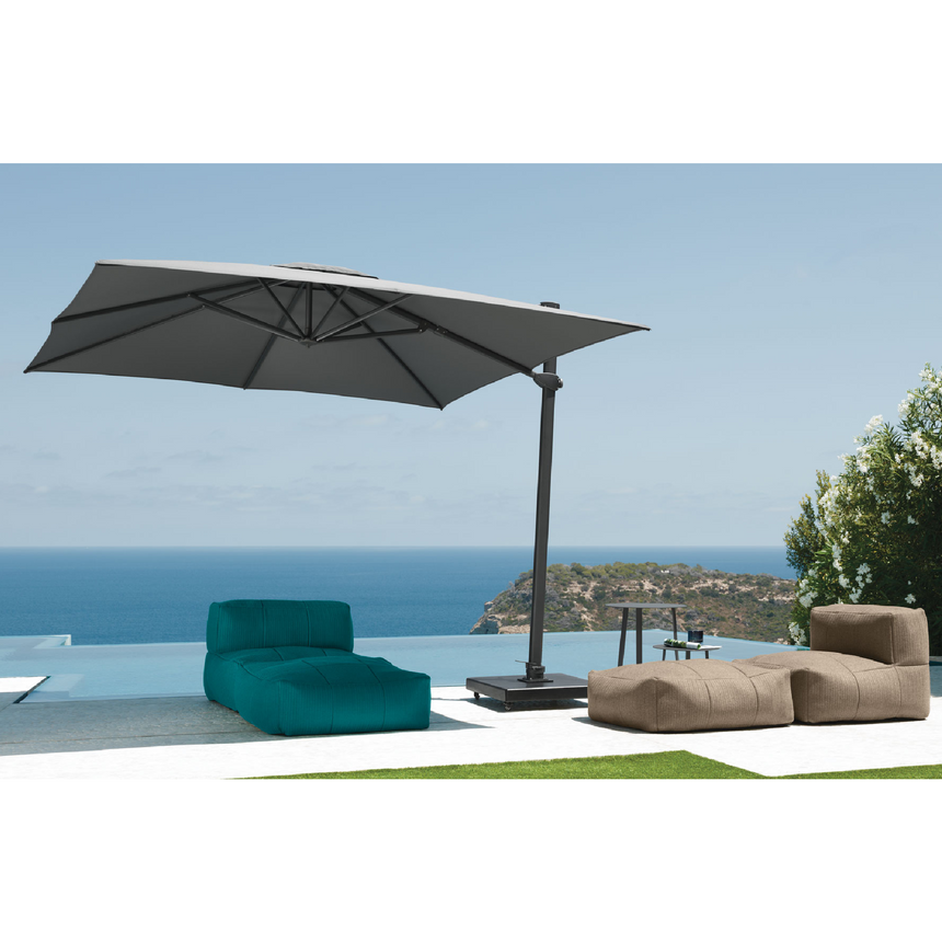Aluminum Framed Square Parasol | Talenti Mars | Italianfurniture.com