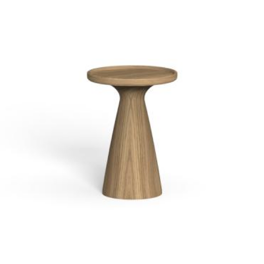 Teak Conical Coffee Table | Talenti Parker | Italianfurniture.com