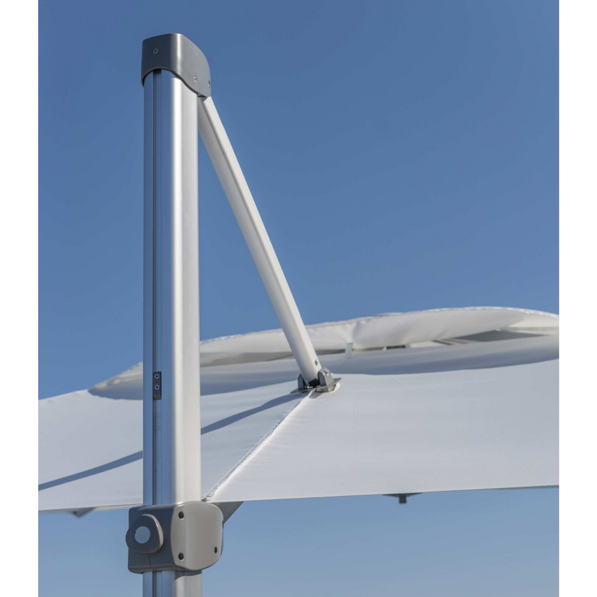 White Modern Parasol | Talenti Zeus | Italianfurniture.com