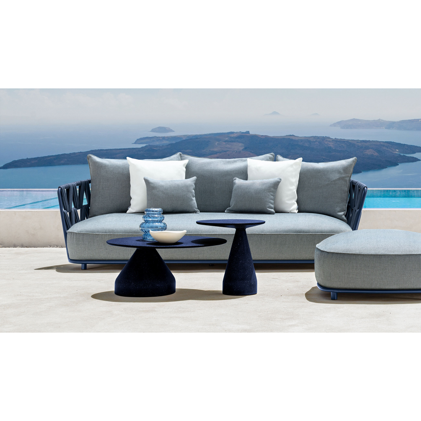 Cement Round Outdoor Coffee Table | Talenti Plaza | Italianfurniture.com
