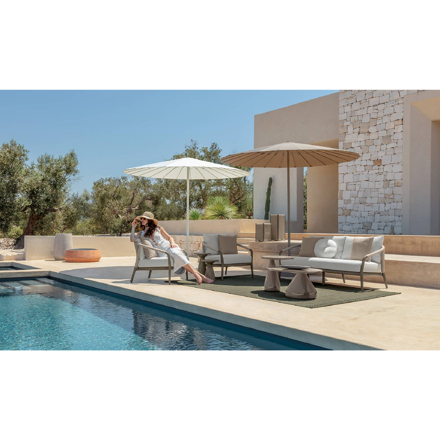 Fiberglass Outdoor Coffee Table | Talenti Plaza | Italianfurniture.com