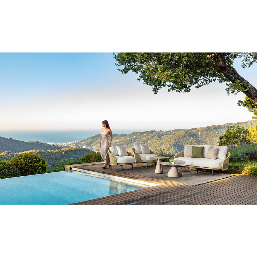 Fiberglass Outdoor Coffee Table | Talenti Plaza | Italianfurniture.com