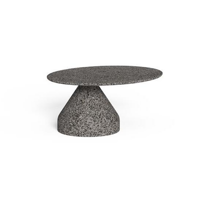 Cement Round Outdoor Coffee Table | Talenti Plaza | Italianfurniture.com