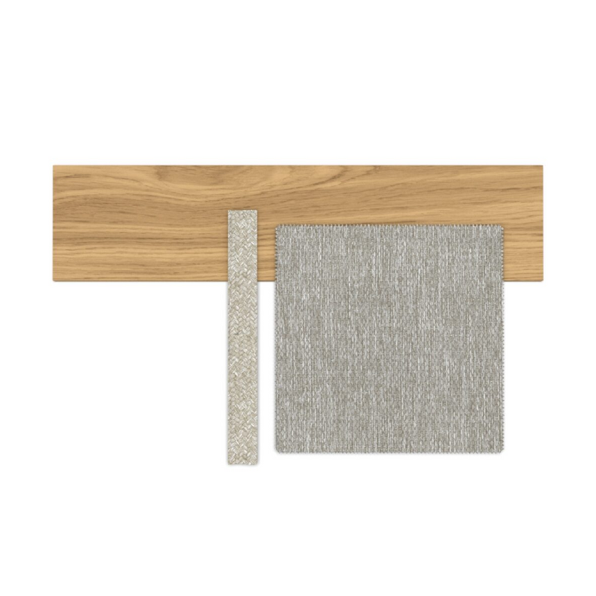 Gray 2-Seater Rope Outdoor Sofa | Talenti Prichi | Italianfurniture.com