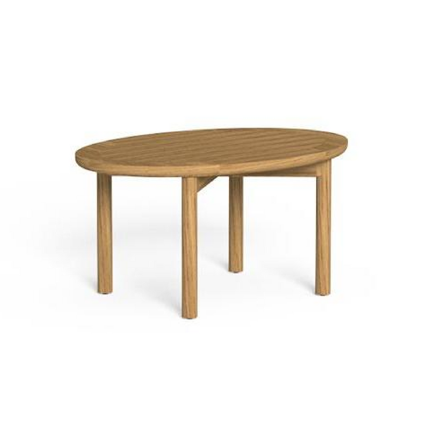 Oval Teak Outdoor Coffee Table | Talenti Prichi | Italianfurniture.com