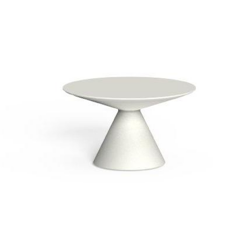 Molded Conical Outdoor Coffee Table | Talenti Reef | Italianfurniture.com