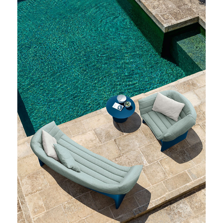 Molded Conical Outdoor Coffee Table | Talenti Reef | Italianfurniture.com