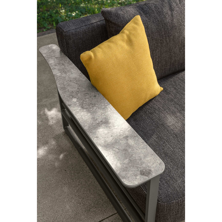 Marble Armed Outdoor 2-Seater Sofa | Talenti Riviera | Italianfurniture.com