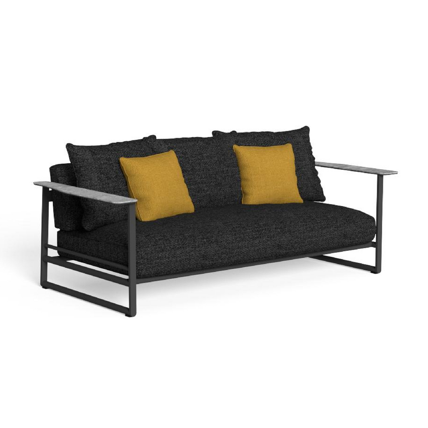 Marble Armed Outdoor 2-Seater Sofa | Talenti Riviera | Italianfurniture.com