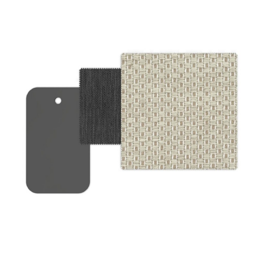 Crisscross Base Outdoor Ottoman | Talenti Riviera | Italianfurniture.com