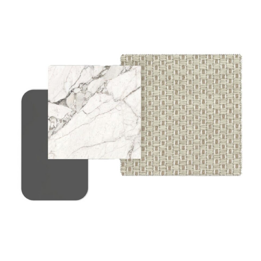 Marble Armed Outdoor Armchair | Talenti Riviera | Italianfurniture.com